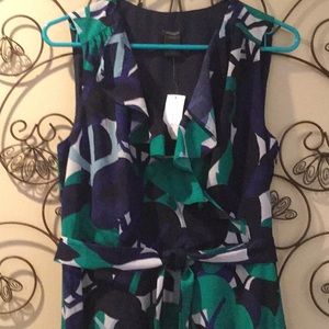 Ann Taylor Dress Graphic Print